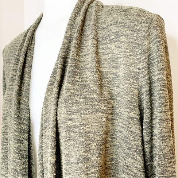 Express One Eleven Green Open Front Cardigan Large - Picture 2 of 7